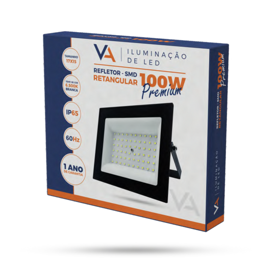 Refletor SMD Retangular